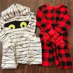 Toddler Fleece Lined Sleepers